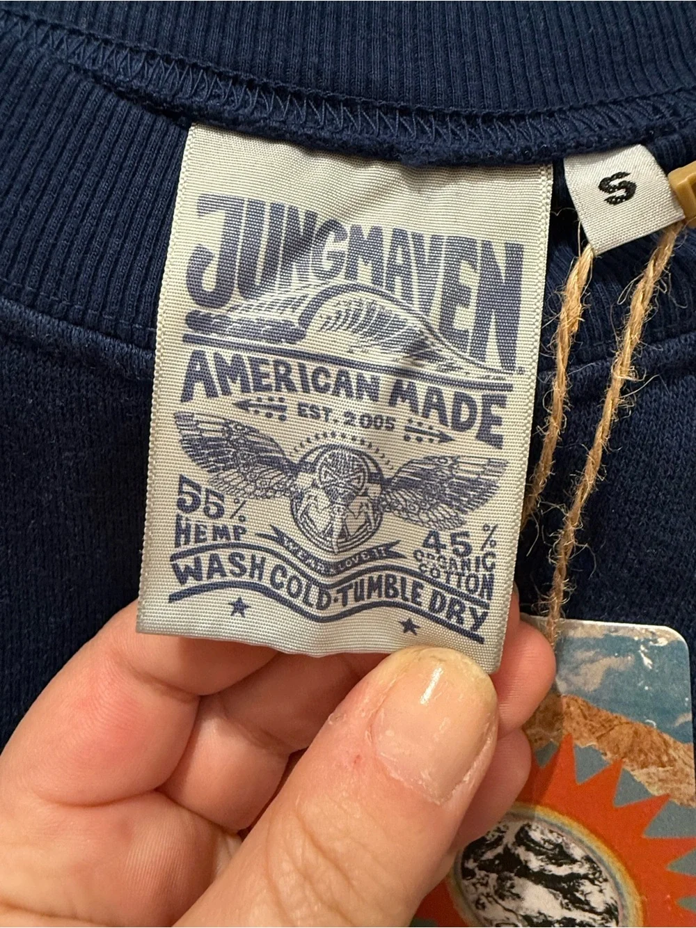 Jungmaven Short Sleeve Raglan Fleece